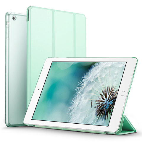 Custodia Portafoglio In Pelle con Supporto L06 per Apple iPad Mini 3 Verde