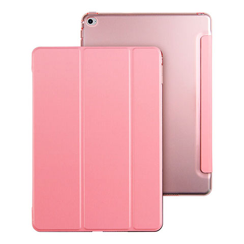 Custodia Portafoglio In Pelle con Supporto per Apple iPad Mini 4 Rosa