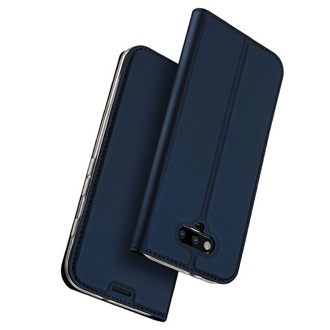 Custodia Portafoglio In Pelle con Supporto per Huawei Honor Magic Blu