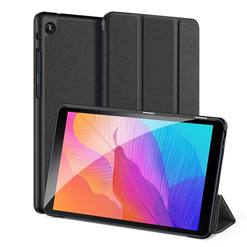 Custodia Portafoglio In Pelle con Supporto per Huawei MatePad T 8 Nero