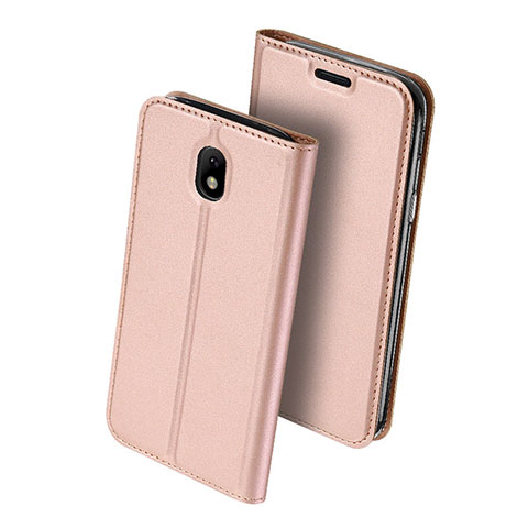 Custodia Portafoglio In Pelle con Supporto per Samsung Galaxy J5 (2017) Duos J530F Rosa