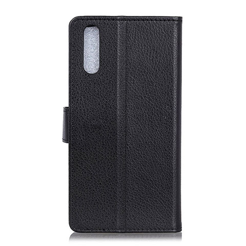 Custodia Portafoglio In Pelle Cover con Supporto A03D per Samsung Galaxy M02 Nero