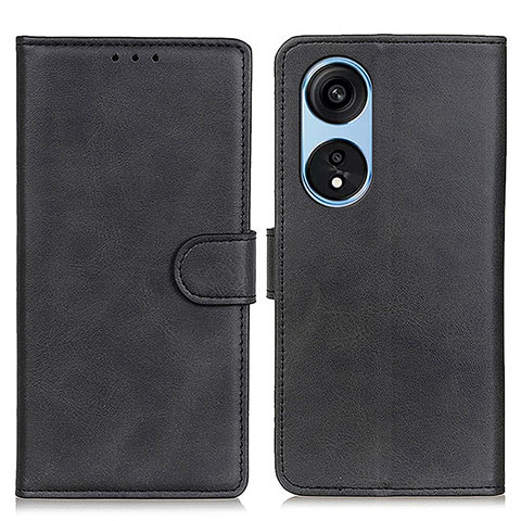 Custodia Portafoglio In Pelle Cover con Supporto A05D per Huawei Honor X5 Plus Nero