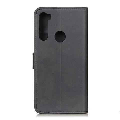 Custodia Portafoglio In Pelle Cover con Supporto A05D per Motorola Moto One Fusion Plus Nero