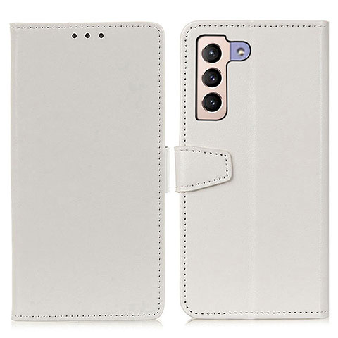 Custodia Portafoglio In Pelle Cover con Supporto A06D per Samsung Galaxy S23 Plus 5G Bianco