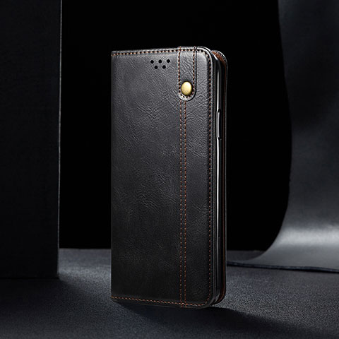 Custodia Portafoglio In Pelle Cover con Supporto B01S per Samsung Galaxy M32 5G Nero