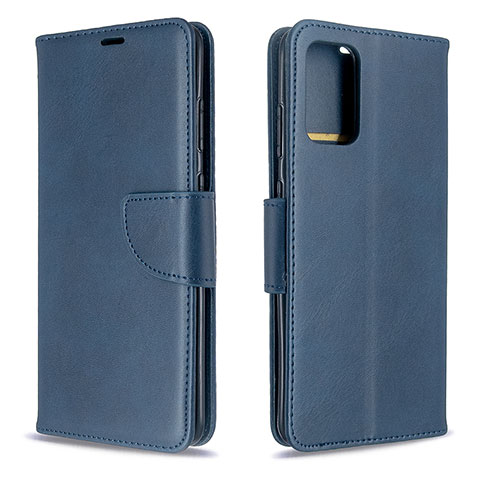 Custodia Portafoglio In Pelle Cover con Supporto B04F per Samsung Galaxy S20 5G Blu