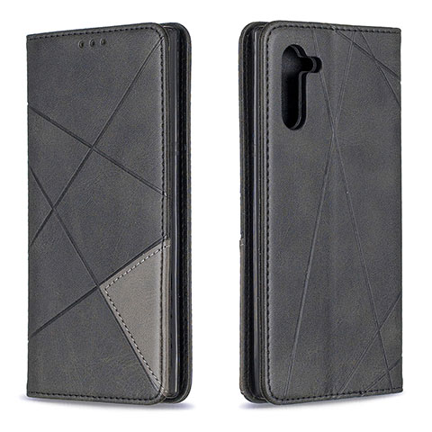 Custodia Portafoglio In Pelle Cover con Supporto B07F per Samsung Galaxy Note 10 5G Nero