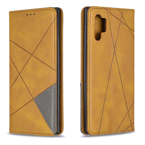 Custodia Portafoglio In Pelle Cover con Supporto B07F per Samsung Galaxy Note 10 Plus 5G Marrone Chiaro