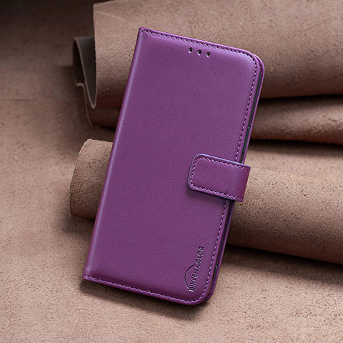 Custodia Portafoglio In Pelle Cover con Supporto B22F per Oppo A96 5G Viola