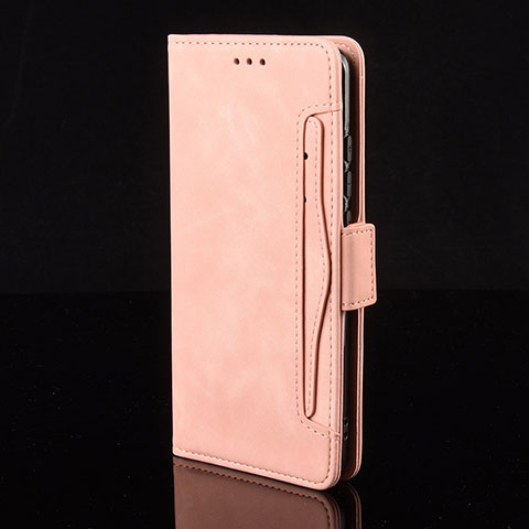 Custodia Portafoglio In Pelle Cover con Supporto BY2 per Xiaomi Mix Fold 5G Rosa