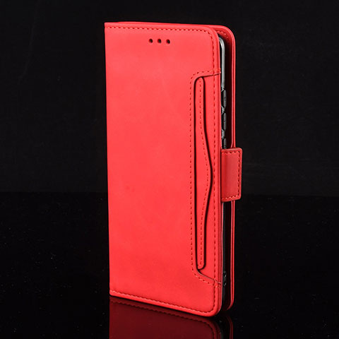 Custodia Portafoglio In Pelle Cover con Supporto BY2 per Xiaomi Redmi Note 12 Pro 5G Rosso