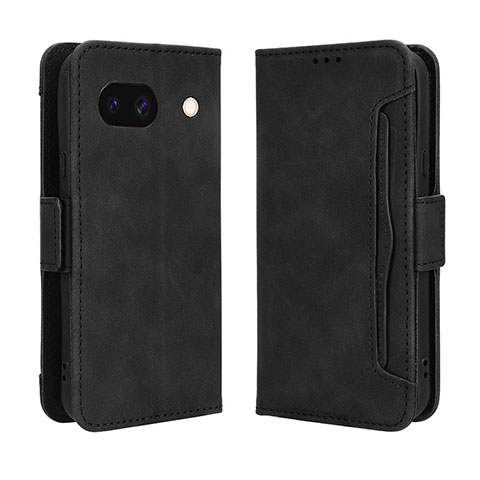 Custodia Portafoglio In Pelle Cover con Supporto BY3 per Google Pixel 8a 5G Nero