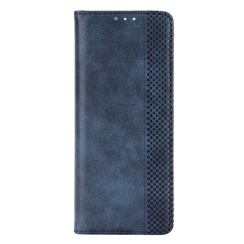 Custodia Portafoglio In Pelle Cover con Supporto BY4 per Samsung Galaxy Z Fold2 5G Blu