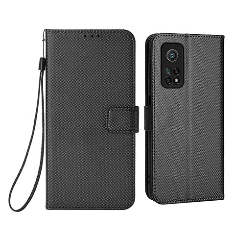 Custodia Portafoglio In Pelle Cover con Supporto BY6 per Xiaomi Mi 10T Pro 5G Nero