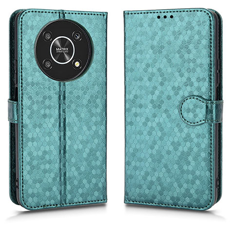 Custodia Portafoglio In Pelle Cover con Supporto C01X per Huawei Honor Magic4 Lite 5G Verde