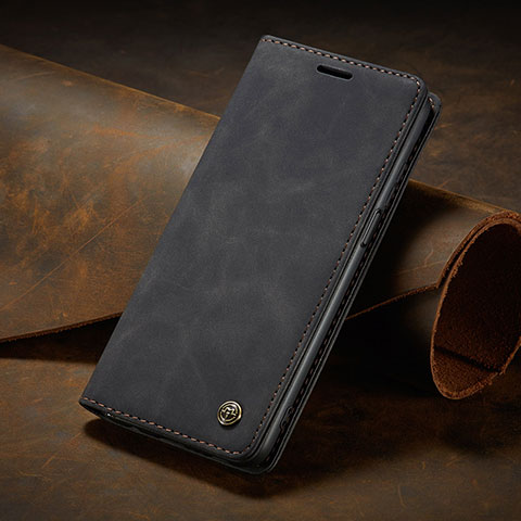 Custodia Portafoglio In Pelle Cover con Supporto C02S per Xiaomi Mi 10T Pro 5G Nero