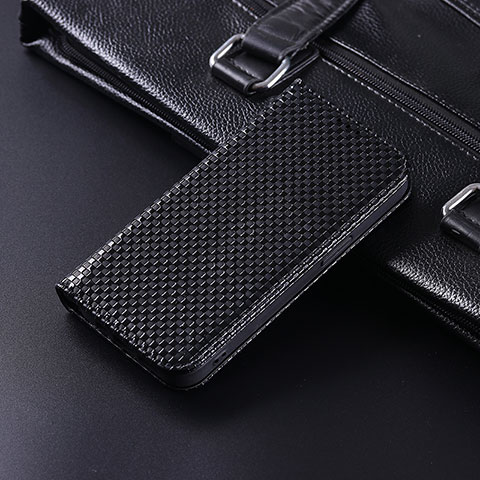 Custodia Portafoglio In Pelle Cover con Supporto C06X per Google Pixel 4 Nero