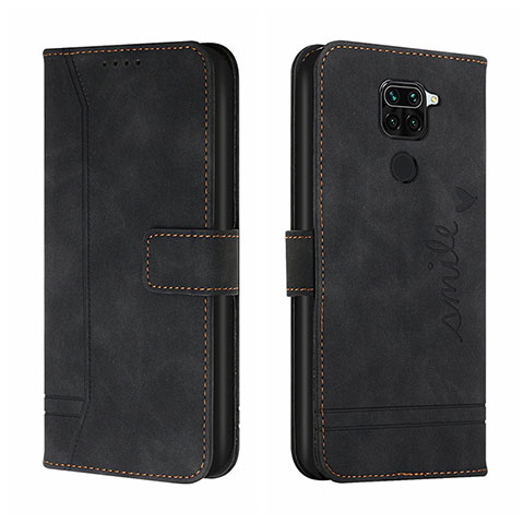 Custodia Portafoglio In Pelle Cover con Supporto H01X per Xiaomi Redmi 10X 4G Nero