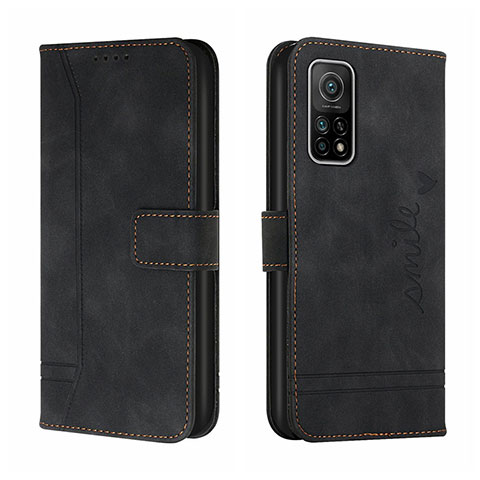 Custodia Portafoglio In Pelle Cover con Supporto H01X per Xiaomi Redmi K30S 5G Nero