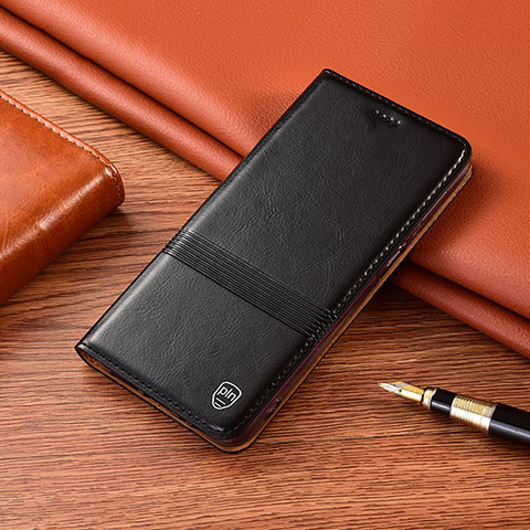 Custodia Portafoglio In Pelle Cover con Supporto H05P per Xiaomi Redmi Note 12 5G Nero