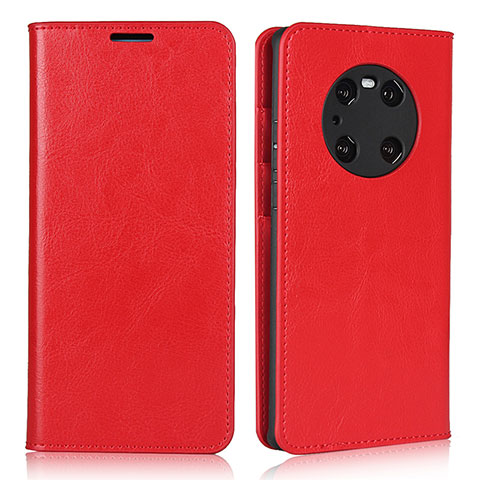 Custodia Portafoglio In Pelle Cover con Supporto K02 per Huawei Mate 40E Pro 4G Rosso