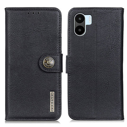 Custodia Portafoglio In Pelle Cover con Supporto K02Z per Xiaomi Redmi A2 Plus Nero