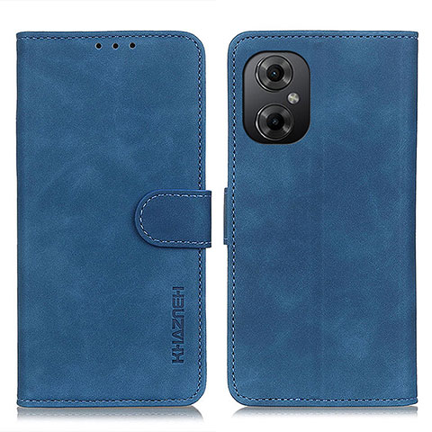 Custodia Portafoglio In Pelle Cover con Supporto K03Z per Xiaomi Redmi Note 11R 5G Blu