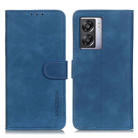 Custodia Portafoglio In Pelle Cover con Supporto K09Z per OnePlus Nord N300 5G Blu