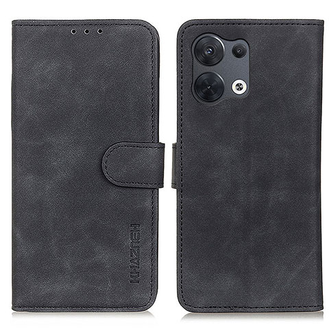Custodia Portafoglio In Pelle Cover con Supporto K09Z per Xiaomi Redmi Note 13 5G Nero