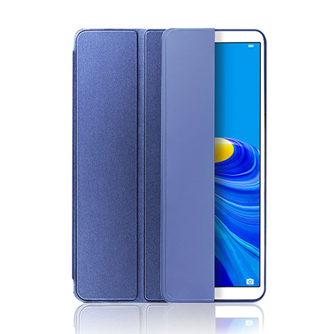 Custodia Portafoglio In Pelle Cover con Supporto L01 per Huawei MatePad 10.8 Blu