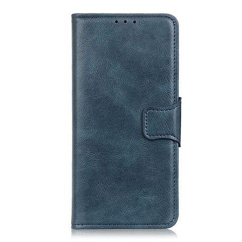 Custodia Portafoglio In Pelle Cover con Supporto L01 per Huawei P Smart Z Blu