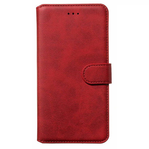 Custodia Portafoglio In Pelle Cover con Supporto L01 per Nokia 6.2 Rosso