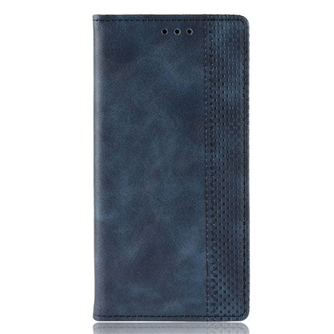 Custodia Portafoglio In Pelle Cover con Supporto L01 per Samsung Galaxy A21s Blu