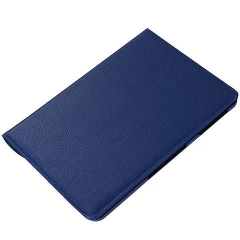 Custodia Portafoglio In Pelle Cover con Supporto L01 per Samsung Galaxy Tab S6 Lite 10.4 SM-P610 Blu