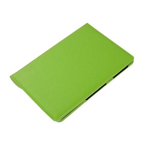 Custodia Portafoglio In Pelle Cover con Supporto L01 per Samsung Galaxy Tab S6 Lite 10.4 SM-P610 Verde