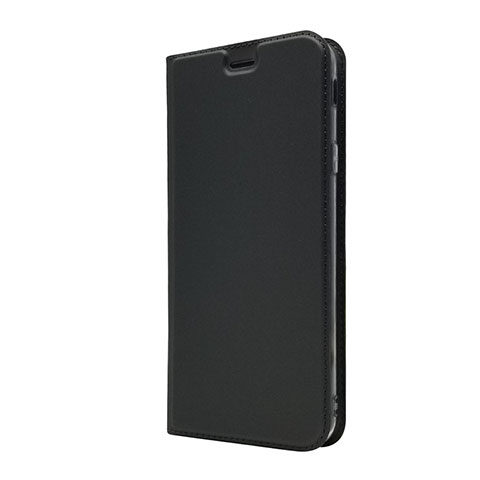 Custodia Portafoglio In Pelle Cover con Supporto L01 per Sony Xperia XA3 Nero