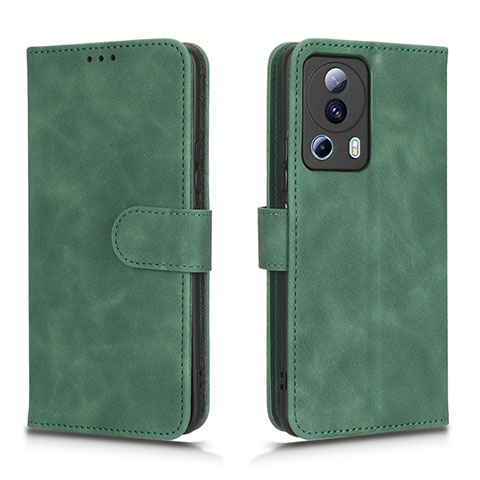 Custodia Portafoglio In Pelle Cover con Supporto L01Z per Xiaomi Mi 12 Lite NE 5G Verde