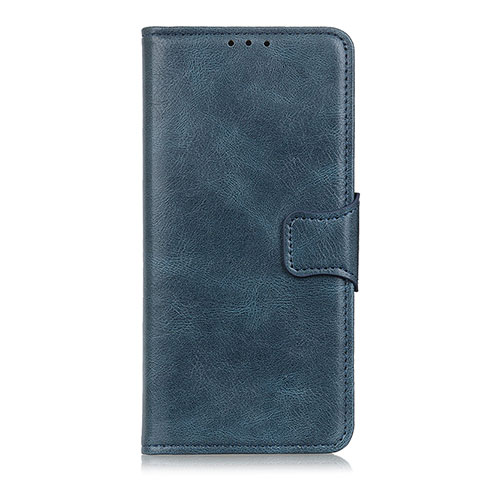 Custodia Portafoglio In Pelle Cover con Supporto L02 per Apple iPhone 12 Max Blu