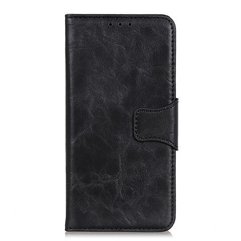 Custodia Portafoglio In Pelle Cover con Supporto L02 per Huawei Honor Play4T Pro Nero