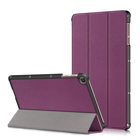 Custodia Portafoglio In Pelle Cover con Supporto L02 per Huawei MatePad T 10s 10.1 Viola