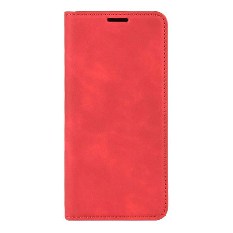 Custodia Portafoglio In Pelle Cover con Supporto L02 per Huawei P40 Pro Rosso
