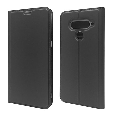 Custodia Portafoglio In Pelle Cover con Supporto L02 per LG V50 ThinQ 5G Nero