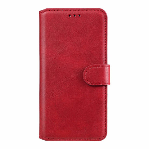Custodia Portafoglio In Pelle Cover con Supporto L02 per Motorola Moto E6s (2020) Rosso