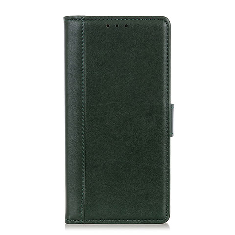 Custodia Portafoglio In Pelle Cover con Supporto L02 per OnePlus 7T Verde