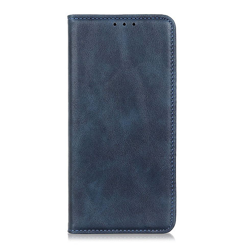 Custodia Portafoglio In Pelle Cover con Supporto L02 per Samsung Galaxy M01 Core Blu
