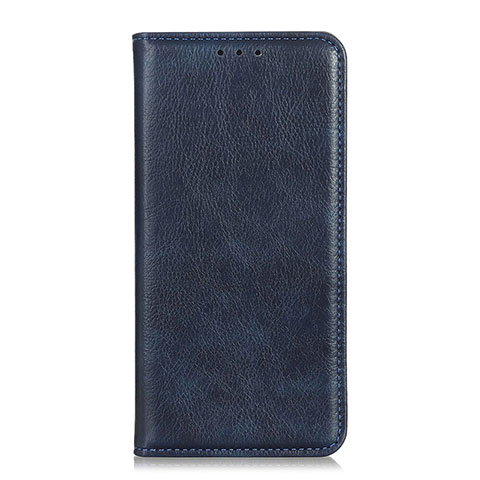 Custodia Portafoglio In Pelle Cover con Supporto L02 per Samsung Galaxy Note 20 5G Blu