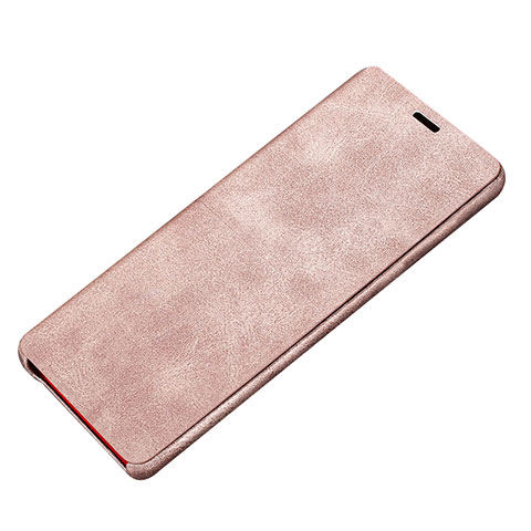 Custodia Portafoglio In Pelle Cover con Supporto L02 per Samsung Galaxy Note 8 Duos N950F Rosa