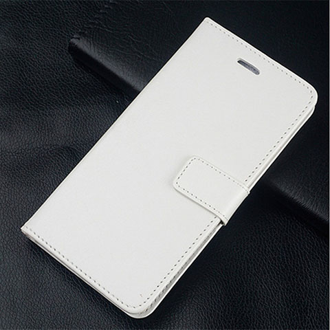 Custodia Portafoglio In Pelle Cover con Supporto L02 per Xiaomi Mi 10 Pro Bianco