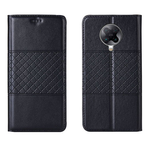 Custodia Portafoglio In Pelle Cover con Supporto L02 per Xiaomi Redmi K30 Pro Zoom Nero